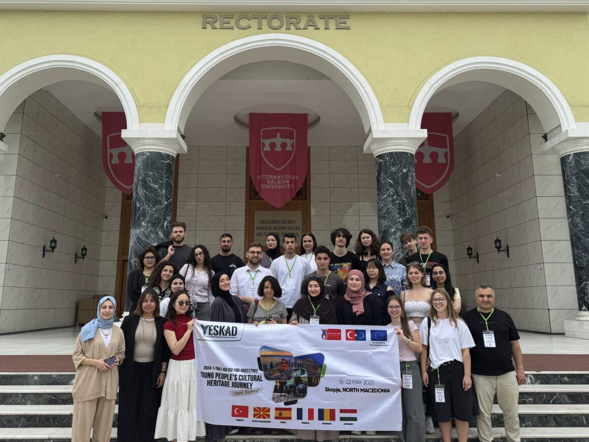 International Balkan University and YESKAD Successfully Complete “Young People’s Cultural Heritage Journey” Erasmus+ Project in Skopje