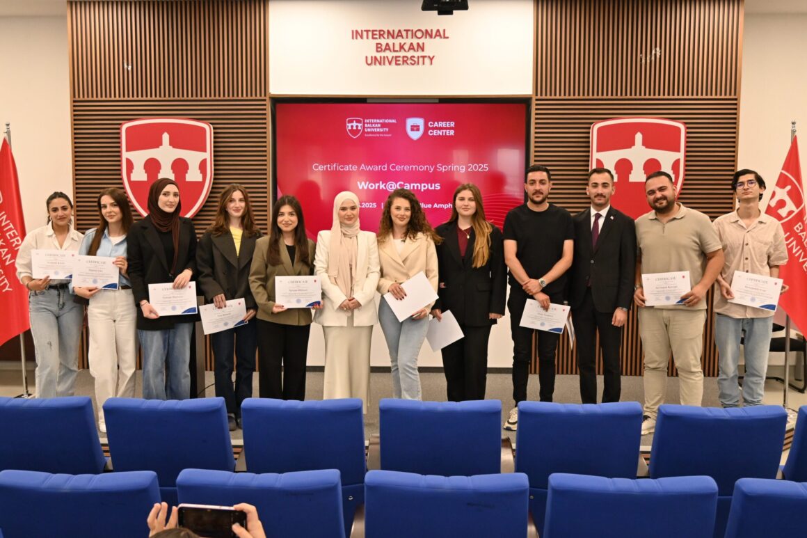 Work@Campus Certificate Ceremony Held at IBU