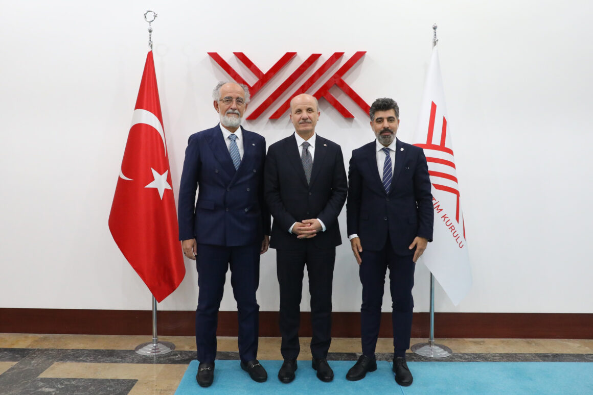 IBU Rector and President of the Board of Management Pays Official Visit to the Council of Higher Education of Türkiye