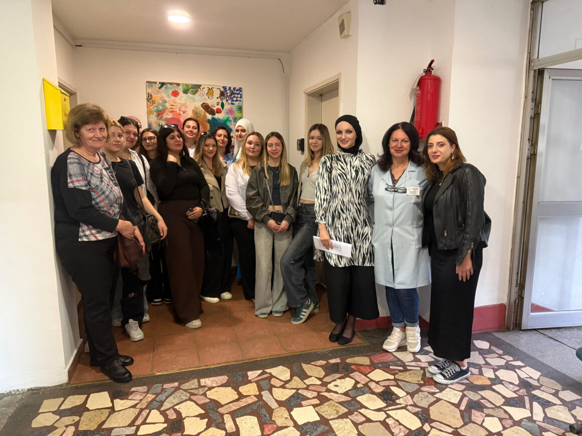 IBU Psychology Students Visit Mental Health Center "Prolet" in Skopje